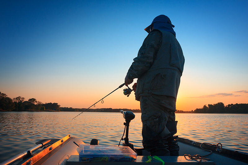 Man Fishing